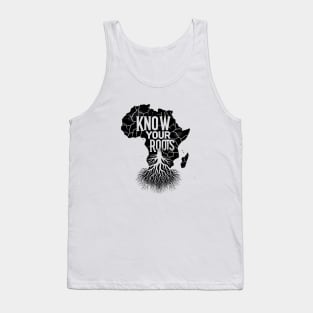 Africa Map, Know Your Roots, African Tank Top